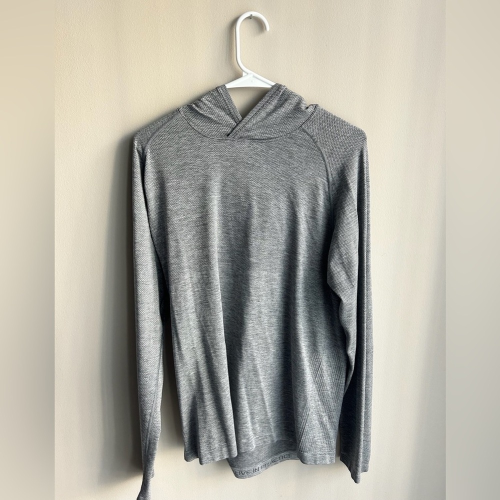 Lululemon Men’s Gray License to Train Hoodie